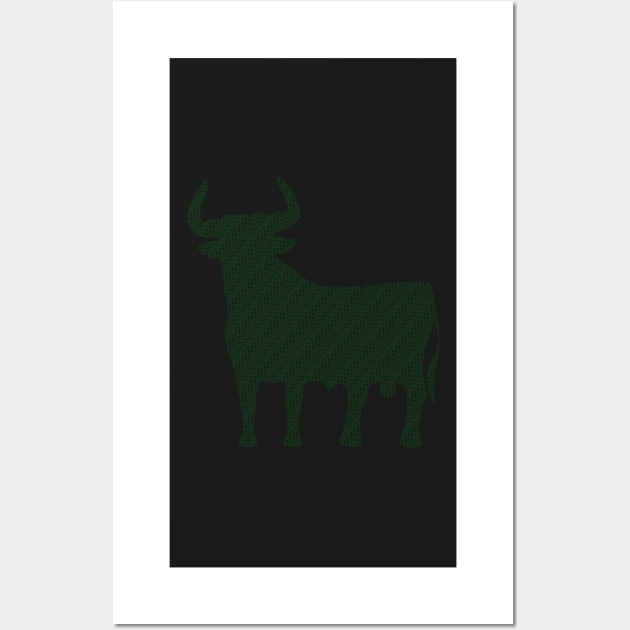 BULLISH $$ Money Cash Green Version Wall Art by pelagio